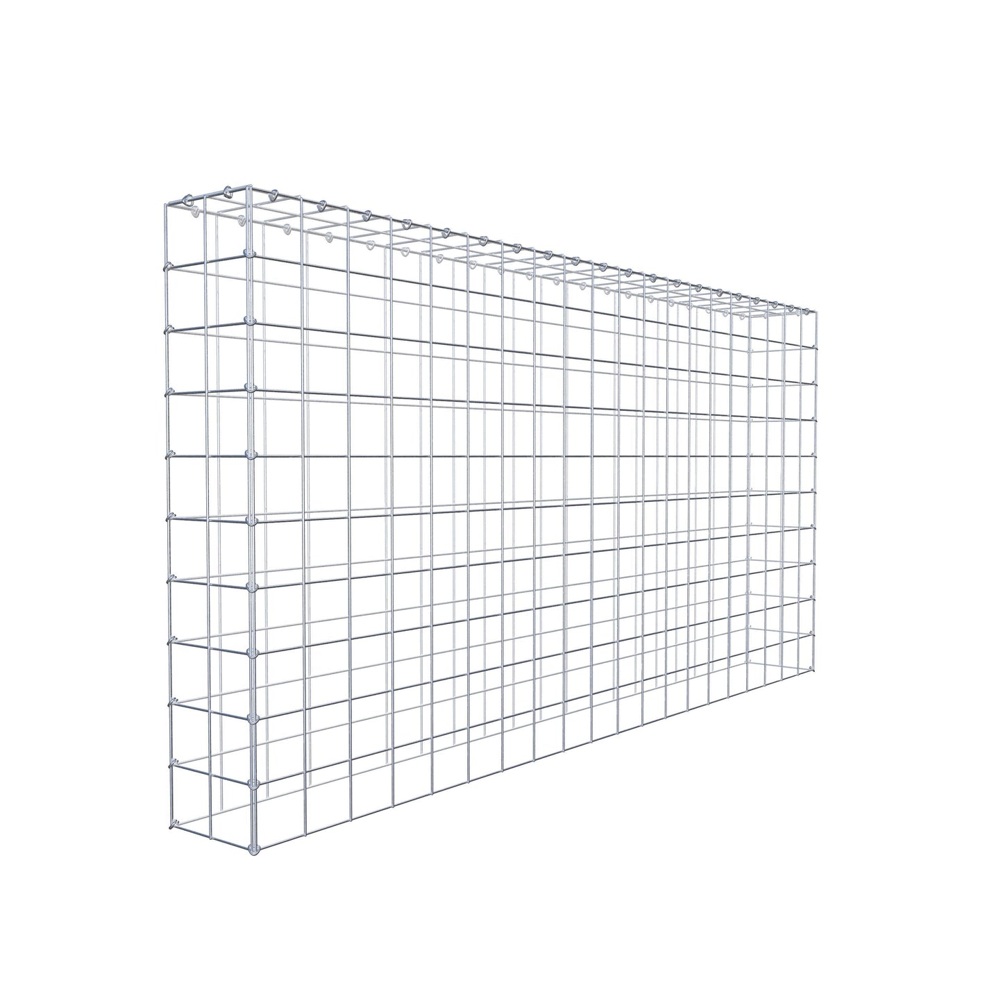 Opzetpaal type 3 200 cm x 100 cm x 20 cm (L x H x D), maaswijdte 10 cm x 10 cm, C-ring
