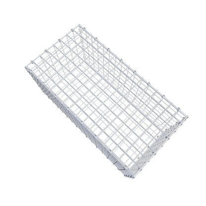 Gabbione 80 cm x 40 cm x 40 cm (L x H x P), maglia 5 x 5 cm, anello a spirale