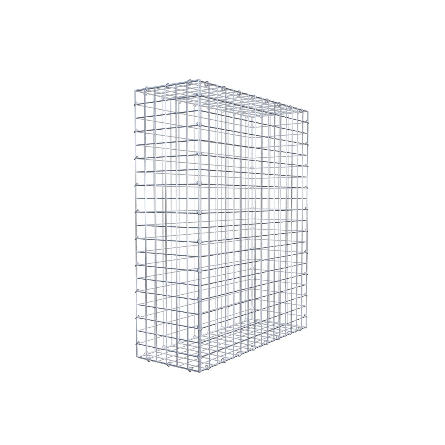 Gabion 100 cm x 80 cm x 30 cm (L x H x D), mesh size 5 cm x 5 cm, C-ring