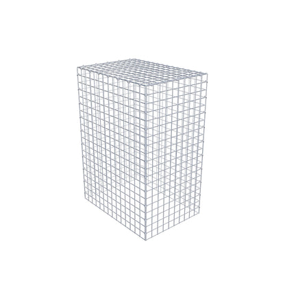 Gabbione aggiuntivo di tipo 3 100 cm x 70 cm x 50 cm (L x A x P), maglia 5 cm x 5 cm, anello a C