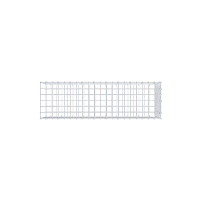Add-on schanskorf type 2 100 cm x 30 cm x 30 cm (L x H x D), maaswijdte 5 cm x 5 cm, C-ring