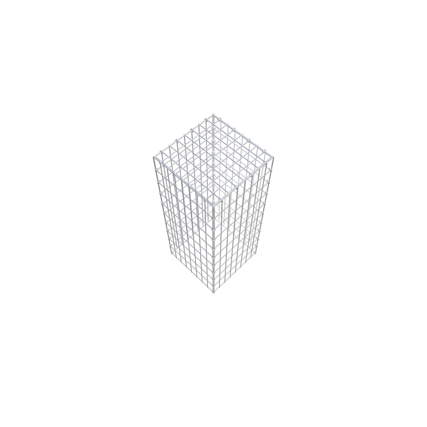 Fourche rapportée type 3 100 cm x 40 cm x 40 cm (L x H x P), mailles 5 cm x 10 cm, anneau C