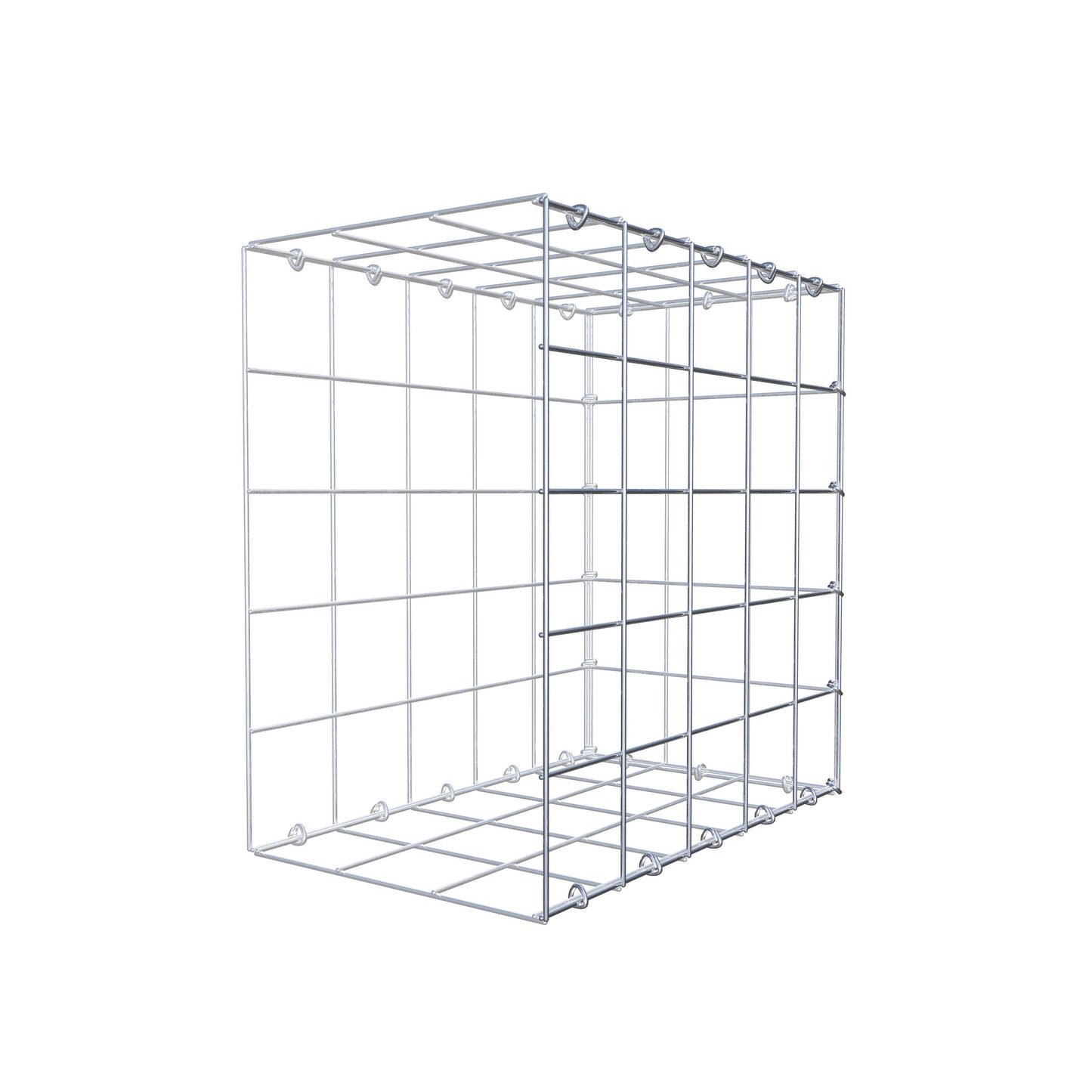Fourche rapportée type 2 50 cm x 50 cm x 30 cm (L x H x P), mailles 10 cm x 10 cm, anneau C