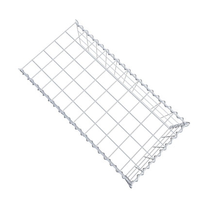 Anbaugabione Typ 4 100 cm x 30 cm x 50 cm (L x H x T), Maschenweite 10 cm x 10 cm, Spirale