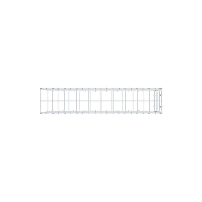 Monteret gabion type 2 100 cm x 40 cm x 20 cm (L x H x D), maskestørrelse 10 cm x 10 cm, C-ring