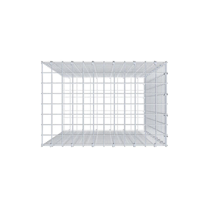 Anbaugabione Typ 2 100 cm x 60 cm x 40 cm (L x H x T), Maschenweite 5 cm x 5 cm, C-Ring