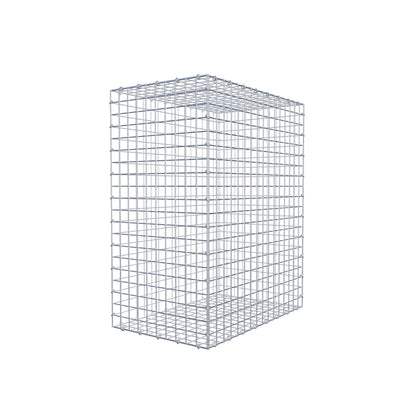 Schanskorf 100 cm x 80 cm x 50 cm (L x H x D), maaswijdte 5 cm x 5 cm, C-ring