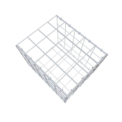 Anbaugabione Typ 2 50 cm x 40 cm x 40 cm (L x H x T), Maschenweite 10 cm x 10 cm, C-Ring