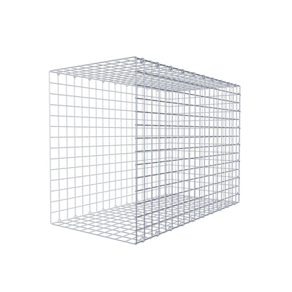Type 2 oplegkorf 100 cm x 70 cm x 50 cm (L x H x D), maaswijdte 5 cm x 5 cm, C-ring