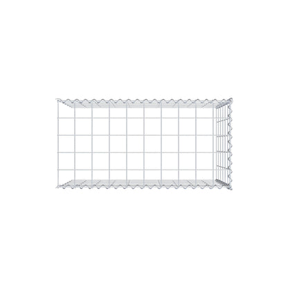 Anbaugabione Typ 4 100 cm x 60 cm x 50 cm (L x H x T), Maschenweite 10 cm x 10 cm, Spirale