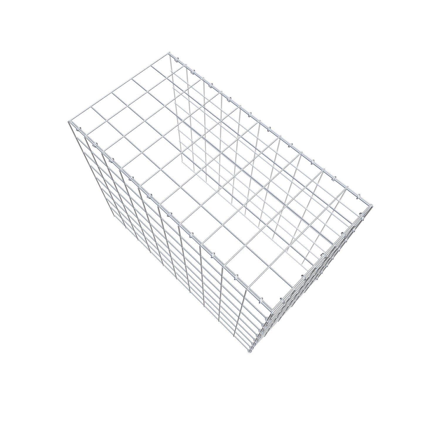 Fourche rapportée type 4 100 cm x 80 cm x 50 cm (L x H x P), mailles 10 cm x 10 cm, anneau C