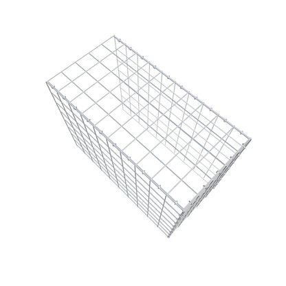 Fourche rapportée type 4 100 cm x 80 cm x 50 cm (L x H x P), mailles 10 cm x 10 cm, anneau C