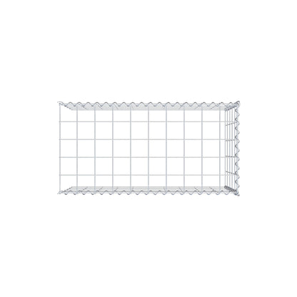 Gavión complementario tipo 4 100 cm x 50 cm x 50 cm (L x A x P), malla 10 cm x 10 cm, espiral