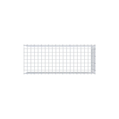 Gavión adicional tipo 4 100 cm x 40 cm x 40 cm (L x A x P), malla 5 cm x 5 cm, anillo en C