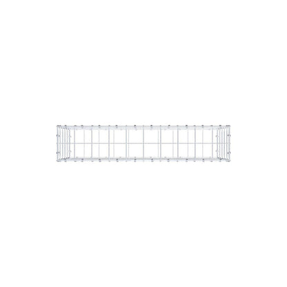Schanskorf 100 cm x 50 cm x 20 cm (L x H x D), maaswijdte 10 x 10 cm, spiraalring