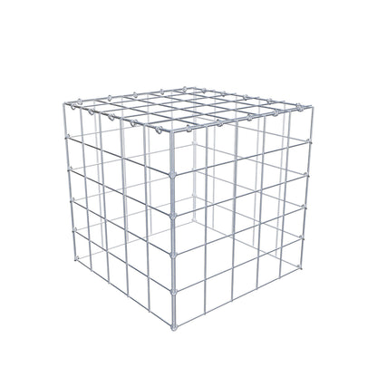 Gabbione aggiuntivo tipo 3 50 cm x 50 cm x 50 cm (L x H x P), maglia 10 cm x 10 cm, anello a C