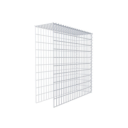 Anbaugabione Typ 4 100 cm x 100 cm x 30 cm (L x H x T), Maschenweite 5 cm x 10 cm, Spirale