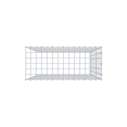Pile aggiuntivo tipo 4 100 cm x 70 cm x 30 cm (L x H x P), maglia 5 cm x 10 cm, anello a C