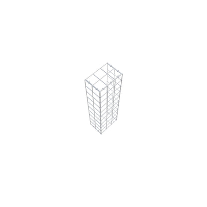 Anbaugabione Typ 2 100 cm x 20 cm x 30 cm (L x H x T), Maschenweite 10 cm x 10 cm, C-Ring