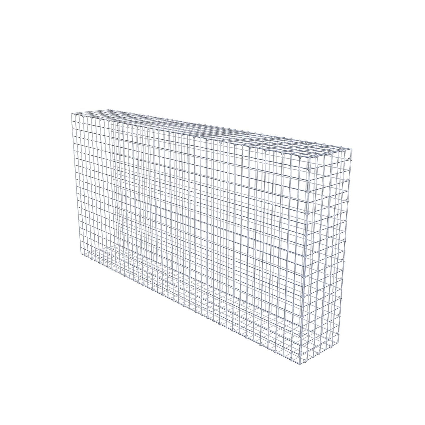 Mounted gabion type 2 200 cm x 100 cm x 30 cm (L x H x D), mesh size 5 cm x 5 cm, C-ring