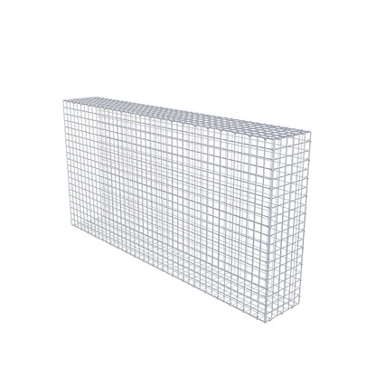 Mounted gabion type 2 200 cm x 100 cm x 30 cm (L x H x D), mesh size 5 cm x 5 cm, C-ring