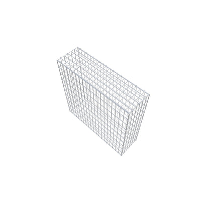 Schanskorf 100 cm x 100 cm x 30 cm (L x H x D), maaswijdte 5 cm x 10 cm, C-ring