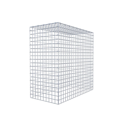 Anbaugabione Typ 3 100 cm x 100 cm x 50 cm (L x H x T), Maschenweite 5 cm x 5 cm, C-Ring