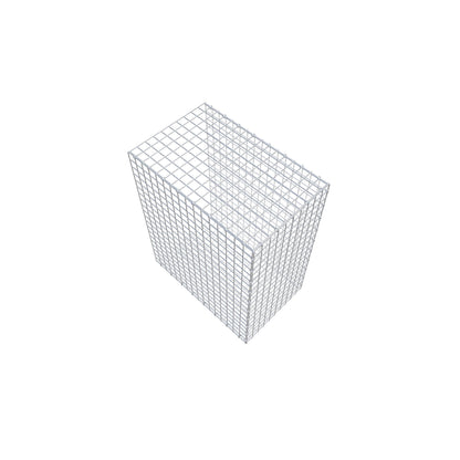 Anbaugabione Typ 2 100 cm x 80 cm x 50 cm (L x H x T), Maschenweite 5 cm x 5 cm, C-Ring