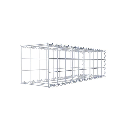 Extra gabion typ 2 100 cm x 30 cm x 30 cm (L x H x D), maskstorlek 10 cm x 10 cm, spiral