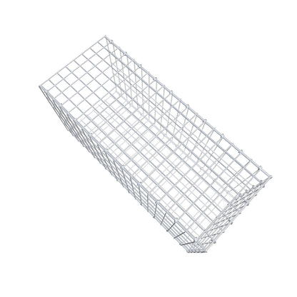 Mounted gabion type 2 100 cm x 50 cm x 40 cm, mesh size 5 cm x 10 cm, C-ring