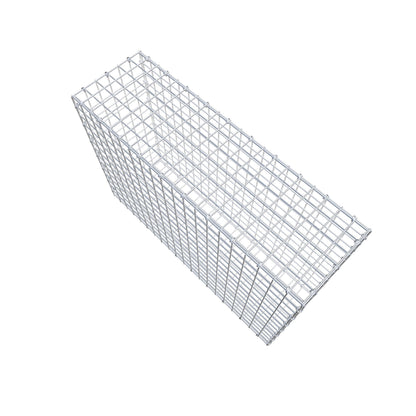 Gabbione 100 cm x 70 cm x 30 cm (L x H x P), maglia 5 cm x 5 cm, anello a C