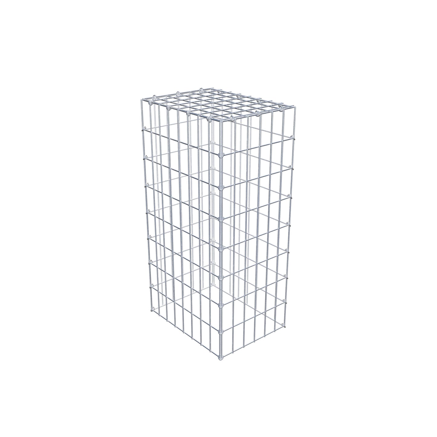 Pile aggiuntivo tipo 3 80 cm x 40 cm x 30 cm (L x H x P), maglia 5 cm x 10 cm, anello a C