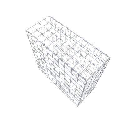Extra gabion typ 2 100 cm x 100 cm x 40 cm (L x H x D), maskstorlek 10 cm x 10 cm, C-ring