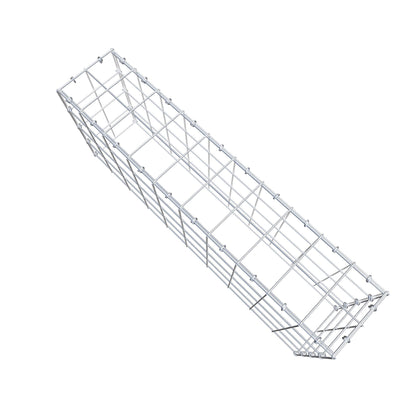 Fourche rapportée type 3 100 cm x 40 cm x 20 cm (L x H x P), mailles 10 cm x 10 cm, anneau C