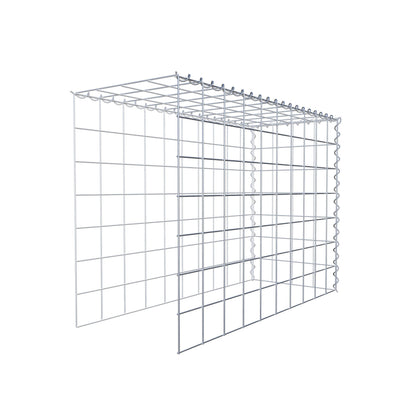 Anbaugabione Typ 4 100 cm x 70 cm x 40 cm (L x H x T), Maschenweite 10 cm x 10 cm, Spirale