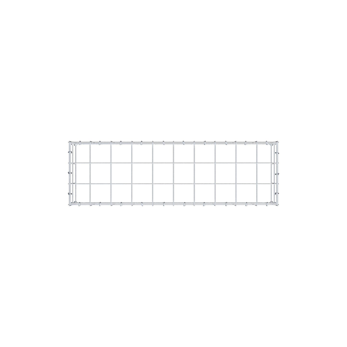 Fourche rapportée type 3 100 cm x 20 cm x 30 cm (L x H x P), maille 10 cm x 10 cm, anneau en C