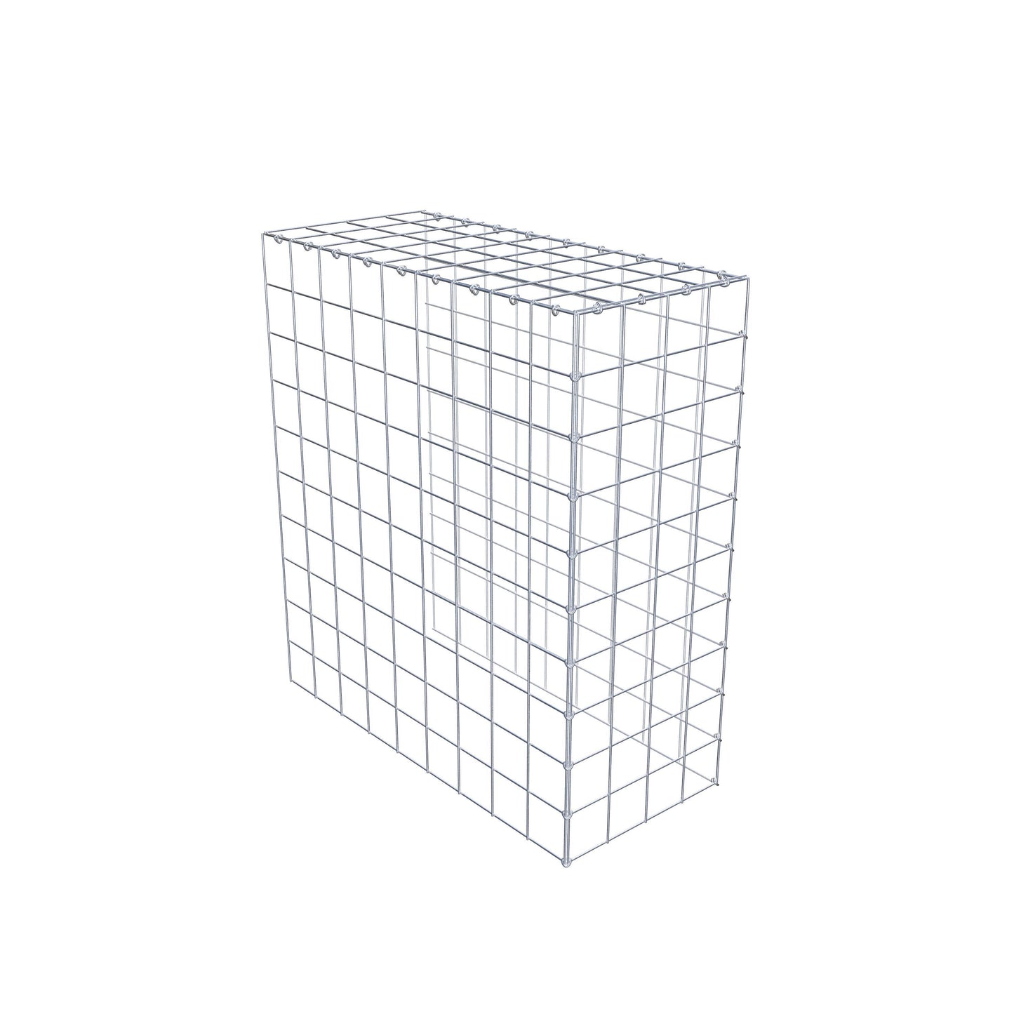 Add-on schanskorf type 4 100 cm x 90 cm x 40 cm (L x H x D), maaswijdte 10 cm x 10 cm, C-ring