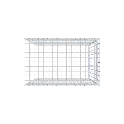 Anbaugabione Typ 4 100 cm x 80 cm x 50 cm (L x H x T), Maschenweite 5 cm x 10 cm, C-Ring