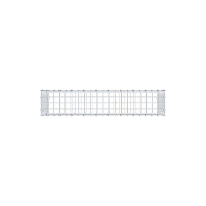 Gabbione 100 cm x 40 cm x 20 cm (L x H x P), maglia 5 x 5 cm, anello a spirale