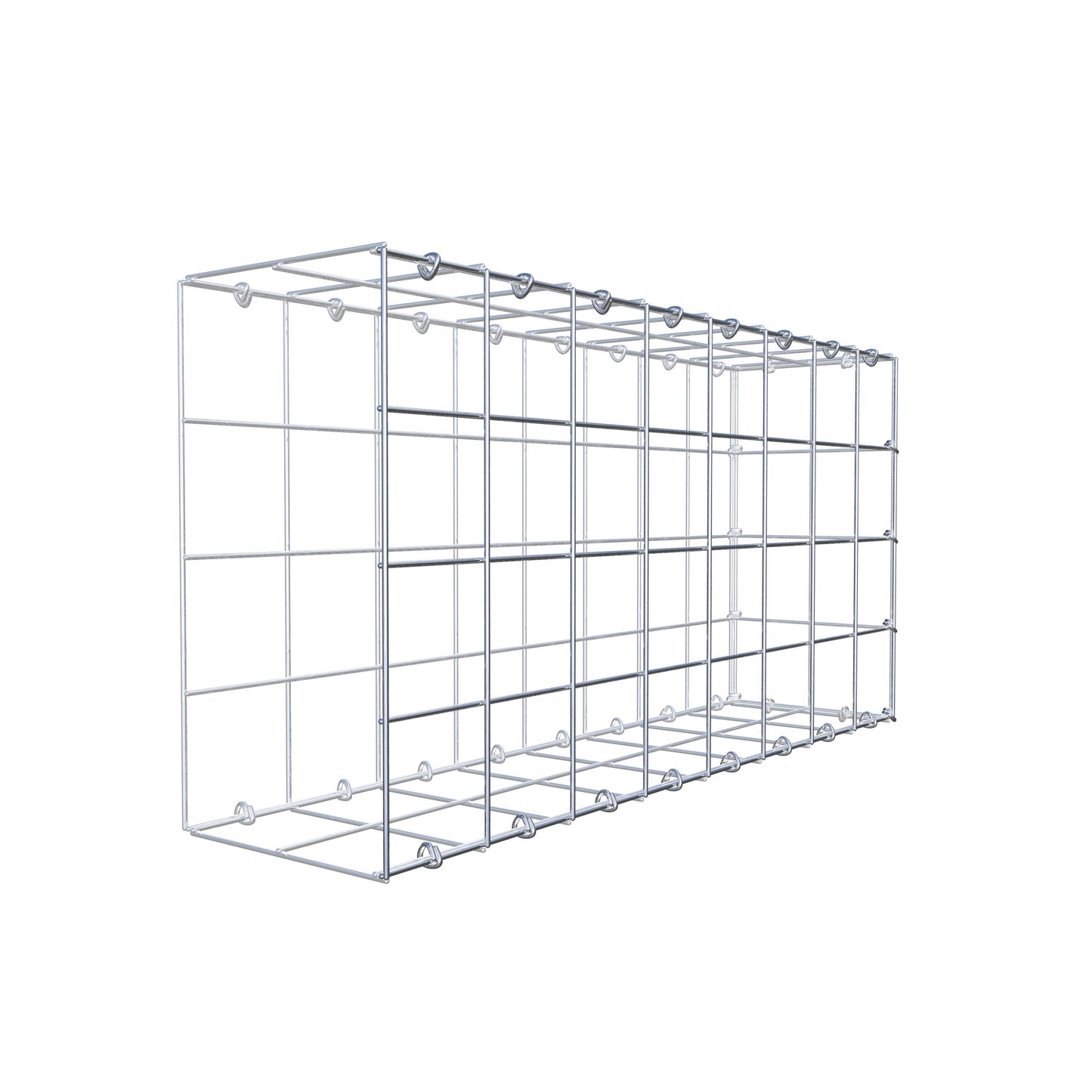 Toegevoegde pool type 2 80 cm x 40 cm x 20 cm (L x H x D), maaswijdte 10 cm x 10 cm, C-ring