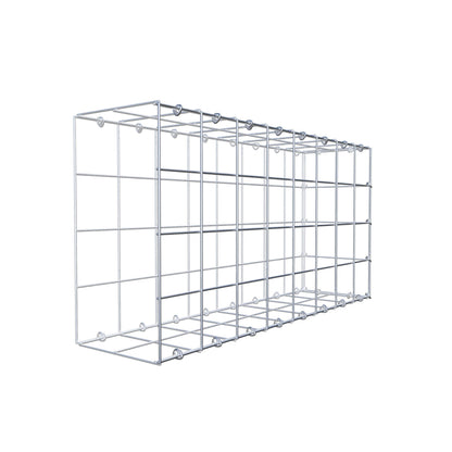 Toegevoegde pool type 2 80 cm x 40 cm x 20 cm (L x H x D), maaswijdte 10 cm x 10 cm, C-ring