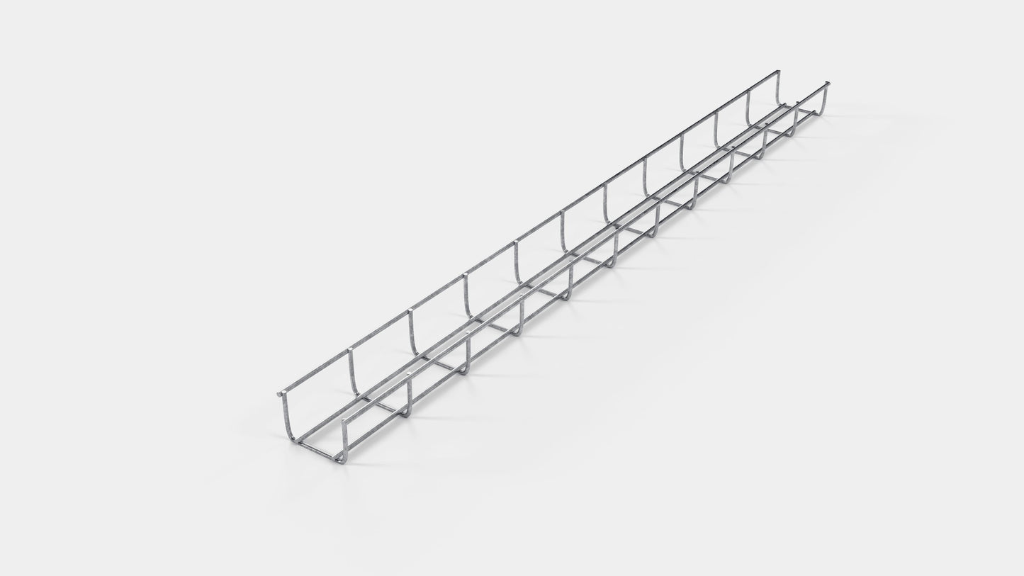 Trellis Hoogte 110 cm, diepte 5 cm, maaswijdte 5 x 10 cm