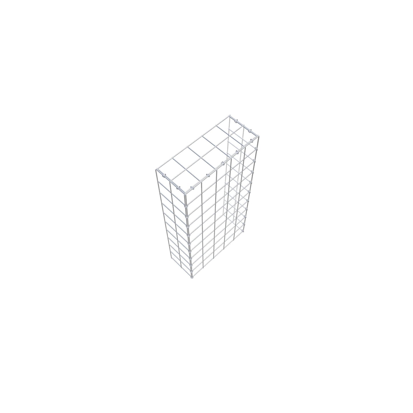 Pila adicional tipo 4 100 cm x 20 cm x 50 cm (L x A x P), malla 10 cm x 10 cm, anillo en C