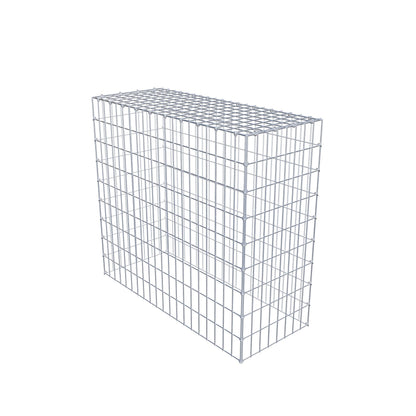 Anbaugabione Typ 3 100 cm x 90 cm x 40 cm (L x H x T), Maschenweite 5 cm x 10 cm, C-Ring