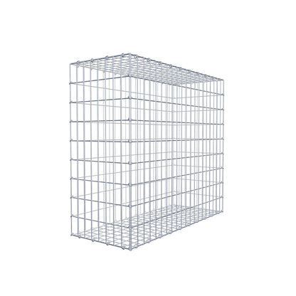 Gabbione 100 cm x 90 cm x 40 cm (L x H x P), maglia 5 cm x 10 cm, anello a C