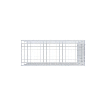 Gavión adicional tipo 4 100 cm x 100 cm x 40 cm (L x A x P), malla 5 cm x 5 cm, anillo en C