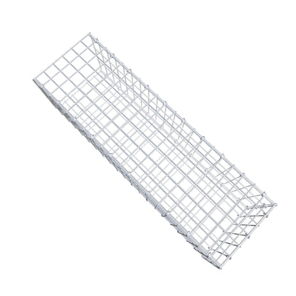 Anbaugabione Typ 2 100 cm x 30 cm x 30 cm, Maschenweite 5 cm x 10 cm, C-Ring
