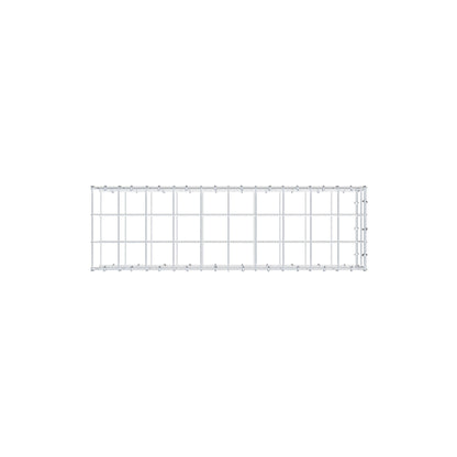 Anbaugabione Typ 2 100 cm x 20 cm x 30 cm (L x H x T), Maschenweite 10 cm x 10 cm, C-Ring