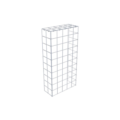 Pila adicional tipo 4 100 cm x 20 cm x 50 cm (L x A x P), malla 10 cm x 10 cm, anillo en C