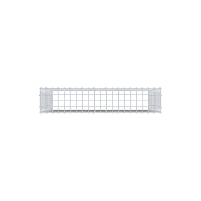 Gavión complementario de tipo 3 100 cm x 80 cm x 20 cm (L x A x P), malla 5 cm x 5 cm, anillo en C